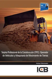 TARJETA PROFESIONAL DE LA CONSTRUCCIÓ. OPERADOR DE VEHÍCULOS Y MAQUINARIA DE MOVIMIENTO DE TIERRAS_cover