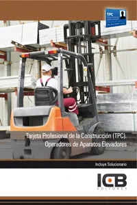 TARJETA PROFESIONAL DE LA CONSTRUCCIÓ. OPERADORES DE APARATOS ELEVADORES_cover