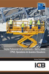 TARJETA PROFESIONAL DE LA CONSTRUCCIÓN SECTOR META. OPERADORES DE APARATOS ELEVADORES_cover