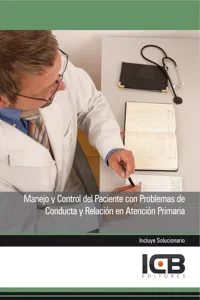 MANEJO Y CONTROL DEL PACIENTE CON PROBLEMAS DE CONDUCTA Y RELACIÓN EN ATENCIÓN PRIMARIA_cover