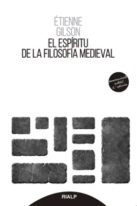 El espíritu de la filosofía medieval_cover