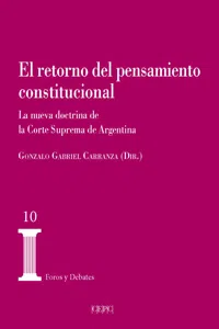 El retorno del pensamiento constitucional_cover