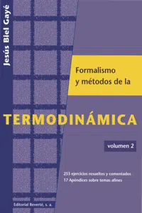 Formalismo y métodos de la termodinámica. Volumen 2_cover