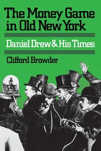 The Money Game in Old New York_cover