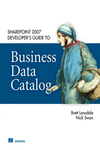 SharePoint 2007 Developer's Guide to Business Data Catalog_cover