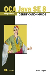 OCA Java SE 8 Programmer I Certification Guide_cover