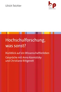 Hochschulforschung, was sonst?_cover