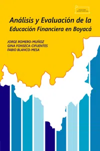 Análisis y evaluación de la educación financiera en Boyacá / Analysis and evaluation of financial education in Boyacá_cover