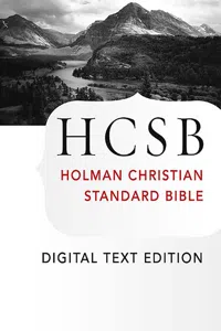 HCSB Holman Christian Standard Bible_cover
