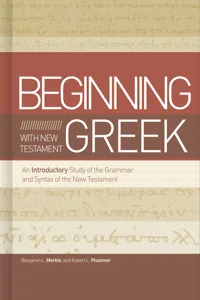 Beginning with New Testament Greek_cover