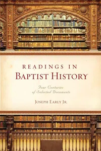 Readings in Baptist History_cover