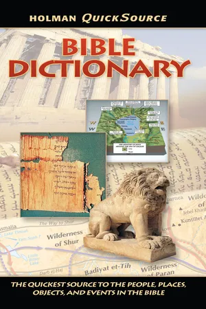 Holman QuickSource Bible Dictionary