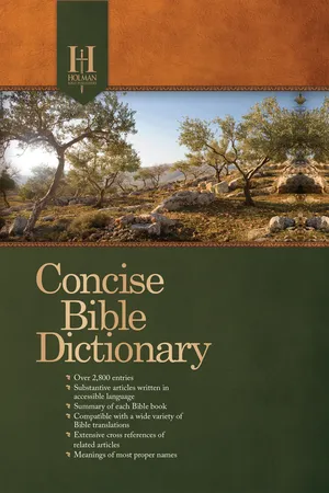 Holman Concise Bible Dictionary