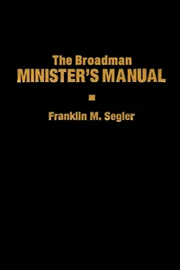 The Broadman Minister's Manual_cover