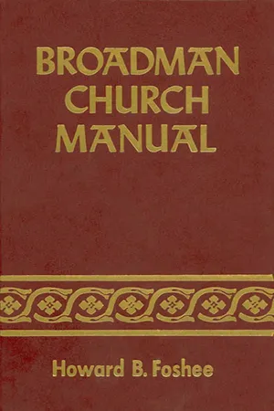 Broadman Church Manual