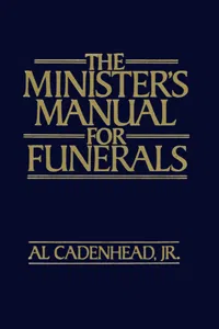 The Minister's Manual for Funerals_cover