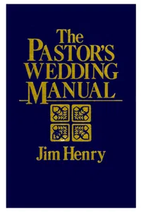 The Pastor's Wedding Manual_cover