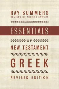 Essentials of New Testament Greek_cover