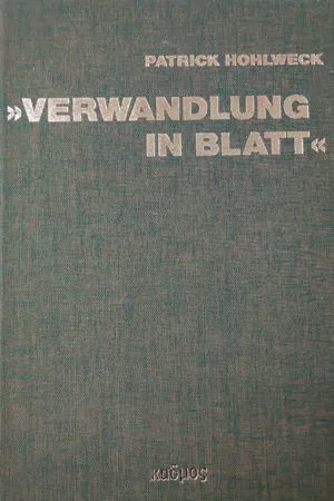 "Verwandlung in Blatt"