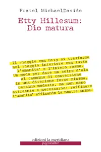 Etty Hillesum: Dio matura. Un viaggio in quaranta tappe_cover