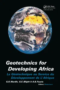 Geotechnics for Developing Africa_cover