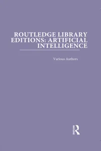 Routledge Library Editions: Artificial Intelligence_cover