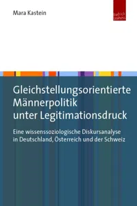 Gleichstellungsorientierte Männerpolitik unter Legitimationsdruck_cover