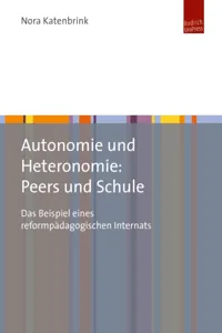 Autonomie und Heteronomie: Peers und Schule_cover