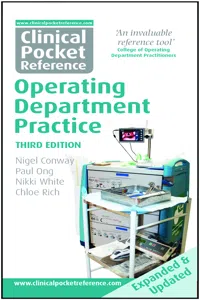 Clinical Pocket Reference Operating Department Practice Third Edition_cover