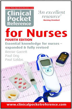 Clinical Pocket Reference for Nurses Fourth Edition