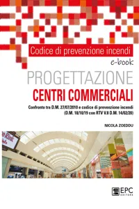 Codice di prevenzione incendi. Progettazione CENTRI COMMERCIALI_cover