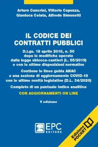 Il codice dei contratti pubblici_cover