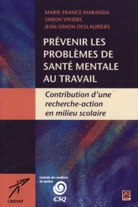 Prévenir les problèmes de santé mentale au travail_cover