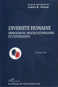 Diversité humaine: démocratie, multiculturalisme et..._cover