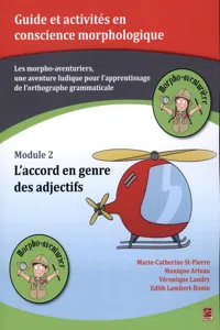 Les morpho-aventuriers - Module 02 : L'accord en genre des adjectifs_cover