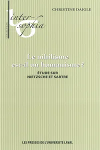 Le nihilisme est-il un humanisme?_cover