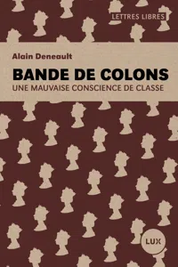 Bande de colons_cover