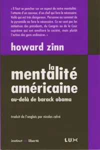 La mentalité américaine_cover