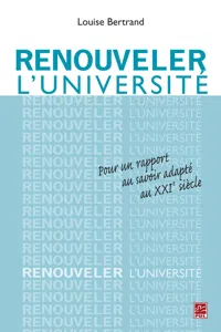 Renouveler l'université_cover