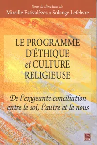 Le programme d'éthique et culture religieuse_cover