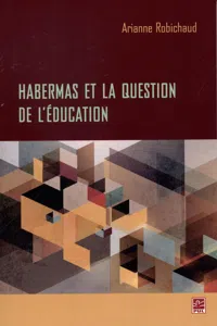 Habermas et la question de l'éducation_cover