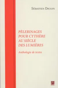 Pèlerinages pour Cythère au siècle des Lumières_cover