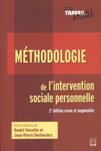 Méthodologie de l'intervention sociale personnelle - 2e édition revue et augmentée_cover