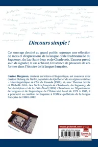 Discours simple !_cover