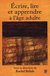 Ecrire, lire et apprendre dans la vie adulte_cover