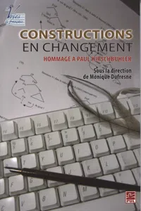 Constructions en changement : Hommage à Paul Hirschbühler_cover