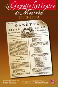 La Gazette littéraire de Montréal_cover