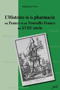 Histoire de la pharmacie en France et en Nouvelle-France..._cover