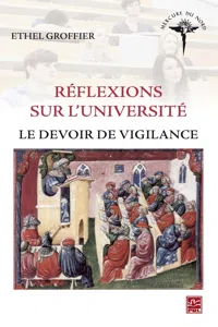 Réflexions sur l'université_cover