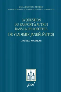 La question du rapport à autrui dans la philosophie..._cover